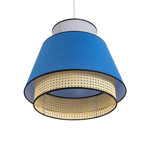 GLOBOSTAR® SAIGE 01918 Boho Κρεμαστό Φωτιστικό Οροφής με Ντουί 1 x E27 AC 220-240V IP20 - Πολύχρωμο - Μ50 x Π50 x Υ45cm