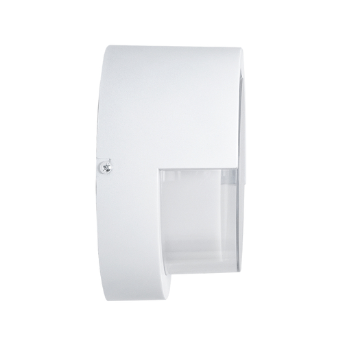 GLOBOSTAR® APEX 60766 Μοντέρνο Φωτιστικό Τοίχου - Απλίκα LED 10W 1050lm 120° AC 220-240V Αδιάβροχο IP65 Φυσικό Λευκό 4500K - Bridgelux SMD Chip - Λευκό Ματ - Μ17 x Π17 x Υ9cm - 3 Χρόνια Εγγύηση