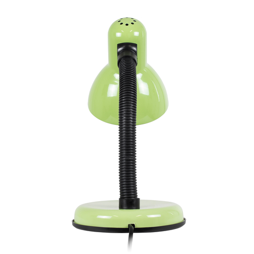 GloboStar® STUDENT 01533 Μοντέρνο Επιτραπέζιο Φωτιστικό Πορτατίφ Μονόφωτο 1 x E27 IP20 Πράσινο Μέταλλο με Μαύρο Πλαστικό - Μ12 x Π12 x Υ32cm