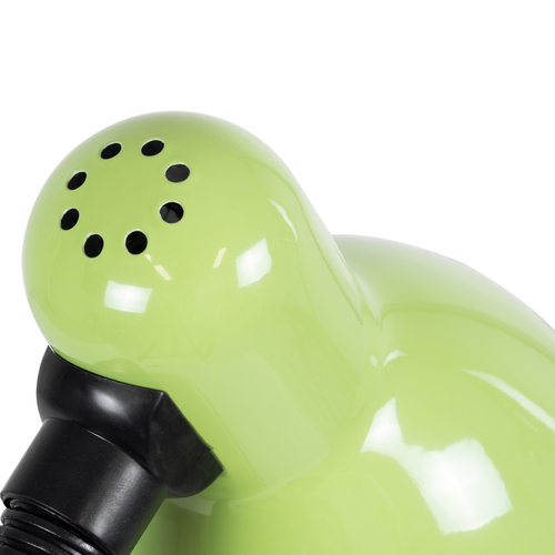 GloboStar® STUDENT 01533 Μοντέρνο Επιτραπέζιο Φωτιστικό Πορτατίφ Μονόφωτο 1 x E27 IP20 Πράσινο Μέταλλο με Μαύρο Πλαστικό - Μ12 x Π12 x Υ32cm