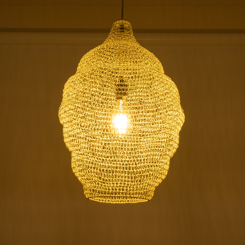 GLOBOSTAR® KENTUCKY 01898 Vintage Κρεμαστό Φωτιστικό Οροφής με Ντουί 1 x E27 AC 220-240V IP20 - Λευκό - Μ40 x Π40 x Y60cm