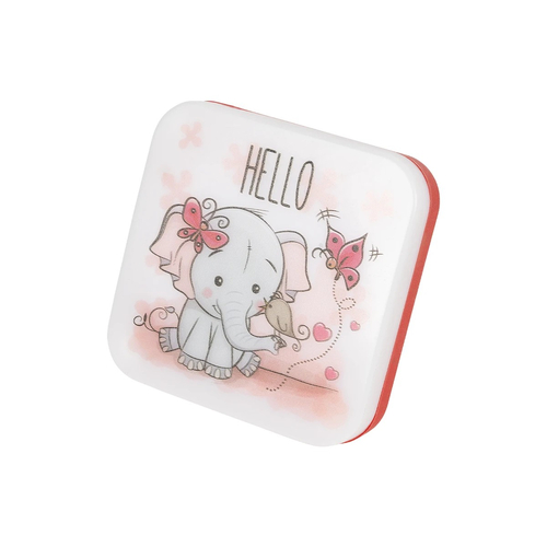 GloboStar® KIDDO 202-0001 Παιδικό Φωτιστικό Νυκτός LED 1W 95lm 120° AC220-240V IP20 Ψυχρό Λευκό 6000K - M5.5 x Π5.5 x Υ8cm - 2 Χρόνια Εγγύηση