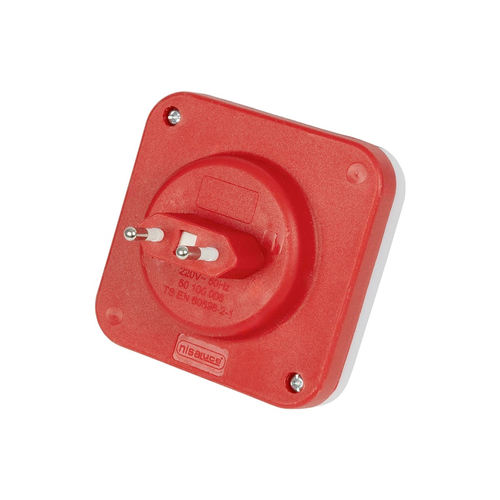 GloboStar® KIDDO 202-0001 Παιδικό Φωτιστικό Νυκτός LED 1W 95lm 120° AC220-240V IP20 Ψυχρό Λευκό 6000K - M5.5 x Π5.5 x Υ8cm - 2 Χρόνια Εγγύηση