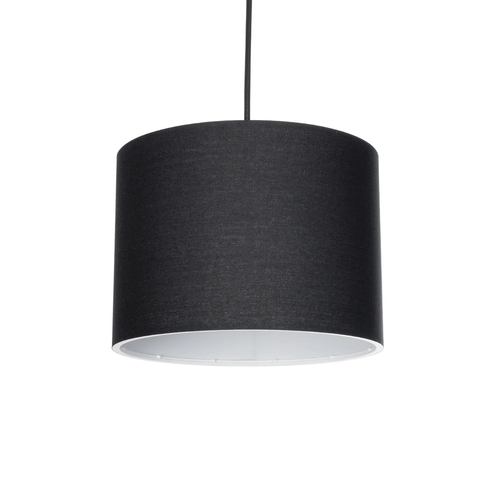 GLOBOSTAR® BLAZE 203-0109 Μοντέρνο Κρεμαστό Φωτιστικό Οροφής με Ντουί 1 x E27 AC 220-240V IP20 - Μαύρο - Μ22 x Π22 x Υ20cm