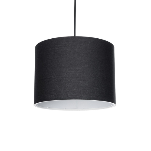 GLOBOSTAR® BLAZE 203-0109 Μοντέρνο Κρεμαστό Φωτιστικό Οροφής με Ντουί 1 x E27 AC 220-240V IP20 - Μαύρο - Μ22 x Π22 x Υ20cm