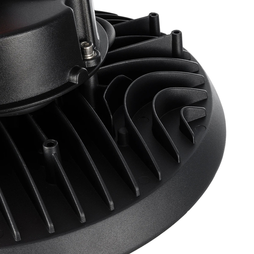 GLOBOSTAR® INDUSTRY 61704 Βιομηχανικό Φωτιστικό Καμπάνα High Bay UFO Τεχνολογίας Smart Group Linkable Control System 2.4Ghz με Αισθητήρα Κίνησης Microwave LED 100W 15000lm SDCM