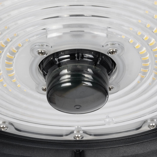 GLOBOSTAR® INDUSTRY 61706 Βιομηχανικό Φωτιστικό Καμπάνα High Bay UFO Τεχνολογίας Smart Group Linkable Control System 2.4Ghz με Αισθητήρα Κίνησης Microwave LED 200W 30000lm SDCM