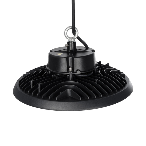 GLOBOSTAR® INDUSTRY 61706 Βιομηχανικό Φωτιστικό Καμπάνα High Bay UFO Τεχνολογίας Smart Group Linkable Control System 2.4Ghz με Αισθητήρα Κίνησης Microwave LED 200W 30000lm SDCM