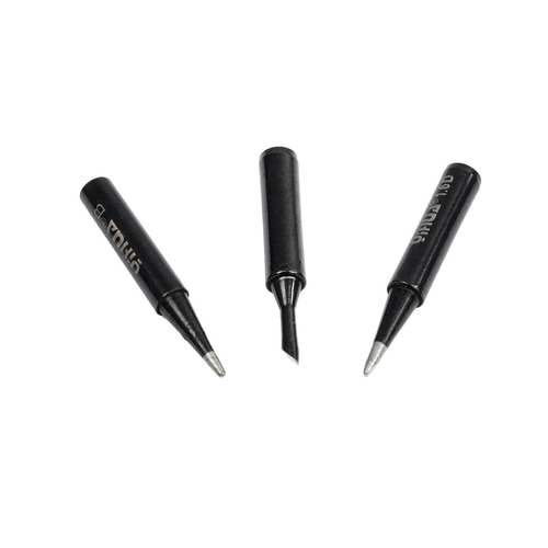 GLOBOSTAR® YIHUA-900M 79948 Σετ 3 Κεφαλών για Σταθμό Συγκόλλησης/Κολλητήρι Συμβατές με Μοντέλα Yihua - 900Μ-T-B & 900Μ-T-2CF & 900M-T-1.6D - Μ0.5 x Π0.5 x Υ4cm - Πακέτο 3 Τεμαχίων