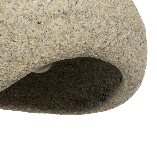 GLOBOSTAR® STONE 204-0123 Μοντέρνο Κρεμαστό Φωτιστικό Οροφής με Ντουί 1 x E27 AC 220-240V IP20 - Μπεζ - Μ35 x Π31 x Υ26cm