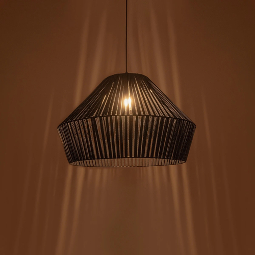 GLOBOSTAR® NUI 205-0072 Boho Κρεμαστό Φωτιστικό Οροφής με Ντουί 1 x E27 AC 220-240V IP20 - Μπλε - M60 x Π60 x Υ41cm