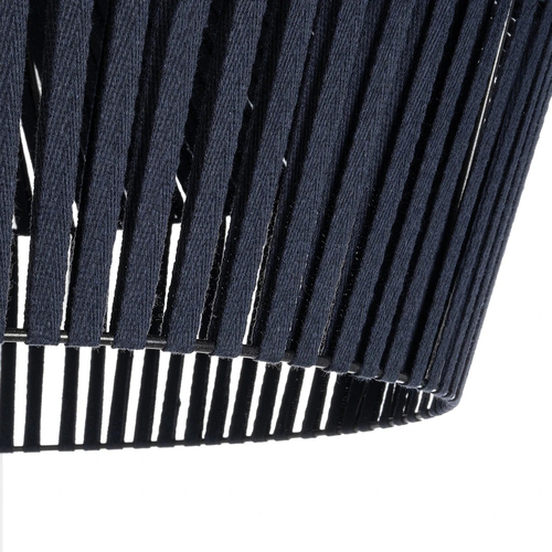 GLOBOSTAR® NUI 205-0072 Boho Κρεμαστό Φωτιστικό Οροφής με Ντουί 1 x E27 AC 220-240V IP20 - Μπλε - M60 x Π60 x Υ41cm