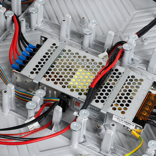 GLOBOSTAR® LUXCORE 41004 Οθόνη Video Wall P2.5 Καμπίνα 64x48cm LED 140W 3840Hz 49152 Dots ≥1800cd/㎡ Nits AC 220-240V Εσωτερικού Χώρου IP31 Full Color S1/32 14Bits - Κάρτα NovaStar A8S-N+HUB - Front Magnetic Service - Kinglight SMD2121 & CZCL Driver - Μ64 x Π9 x Υ48cm - 2 Χρόνια Εγγύηση