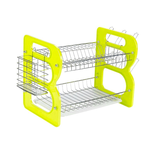 Πιατοθήκη αποστράγγισης διώροφη - WL-232 - 40cm - 521315 - Light Green