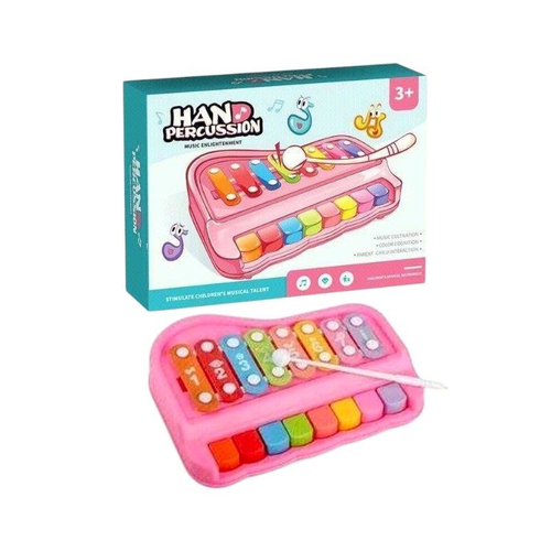 Παιδικό ξυλόφωνο & πιάνο - QL0098 - 215161 - Pink