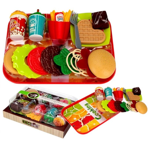 Σετ Fast Food DIY με αξεσουάρ - XJ372 - 215227