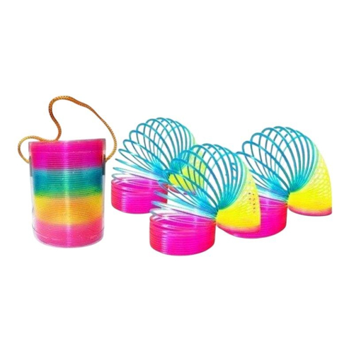 Ελατήριο πλαστικό πολύχρωμο - Rainbow - SM92-J - 215293