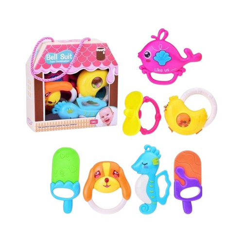 Σετ βρεφικές κουδουνίστρες & μασητικά - TG8388-37 - 215340