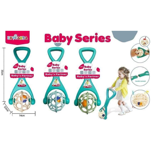 Συρόμενη ρόδα με κουδουνάκι - 3506 - 922174