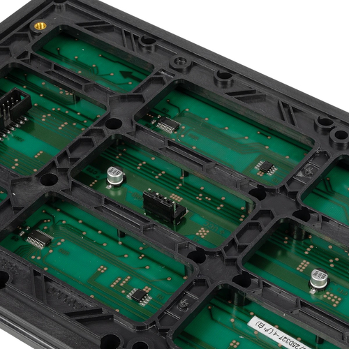 GLOBOSTAR® MODULCO 90380 Module Πλακίδιο Κυλιόμενης Ψηφιακής Επιγραφής/Οθόνης 32x16cm P10 LED 40W Nits ≥5500cd/㎡ DC 5V Αδιάβροχο IP65 Κόκκινο - Μ32 x Π16 x Υ1.5cm - 2 Χρόνια Εγγύηση