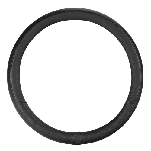 ΚΑΛΥΜΜΑ ΤΙΜΟΝΙΟΥ NOBLE (M) 37/39cm ΜΑΥΡΟ ΟΙΚΟΛΟΓΙΚΟ ΔΕΡΜΑ ΑΟΣΜΟ (ΠΑΧΟΣ 8,2cm) LAMPA