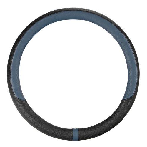 ΚΑΛΥΜΜΑ ΤΙΜΟΝΙΟΥ NOBLE (M) 37/39cm  ΜΑΥΡΟ/ΜΠΛΕ ΟΙΚΟΛΟΓΙΚΟ ΔΕΡΜΑ ΑΟΣΜΟ (ΠΑΧΟΣ 8,2cm) LAMPA