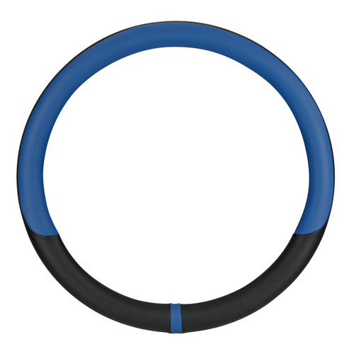 ΚΑΛΥΜΜΑ ΤΙΜΟΝΙΟΥ ΦΟΡΤΗΓΟΥ NOBLE ΔΕΡΜΑΤΙΝΗ ΜΑΥΡΟ/ΜΠΛΕ (M) 44-46cm ΠΑΧΟΥΣ 10cm 1ΤΕΜ. LAMPA