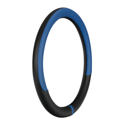 ΚΑΛΥΜΜΑ ΤΙΜΟΝΙΟΥ ΦΟΡΤΗΓΟΥ NOBLE ΔΕΡΜΑΤΙΝΗ ΜΑΥΡΟ/ΜΠΛΕ (L) 46-48cm ΠΑΧΟΥΣ 10cm 1ΤΕΜ. LAMPA