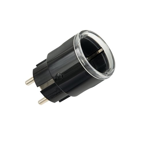 3800235261859 | Shelly Plug S MTR Gen3 W (12A 2500W) - Μαύρο