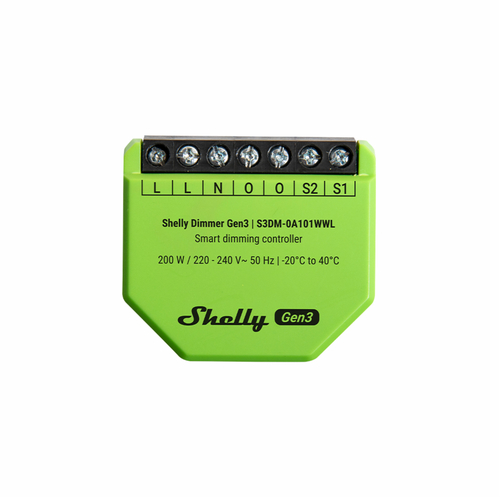 3800238070526 | Shelly Dimmer Gen3 - EAN 3800238070526