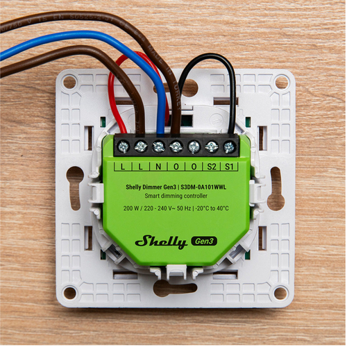 3800238070526 | Shelly Dimmer Gen3 - EAN 3800238070526