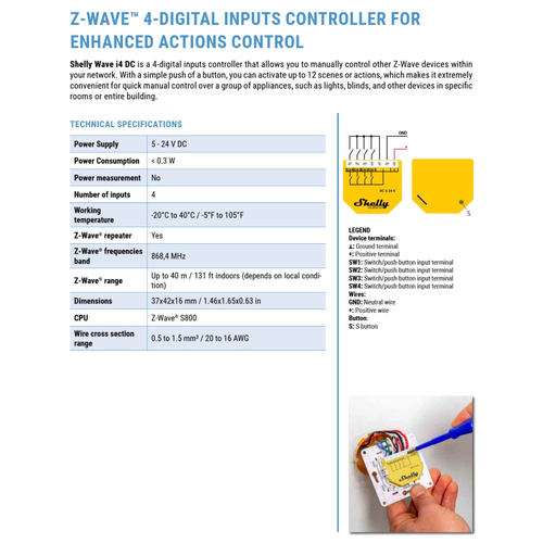 3800235269084 | Shelly Qubino Wave i4 DC - EAN 3800235269084