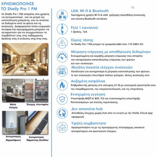 3800235268018 | Shelly PRO 1PM - EAN 3800235268018