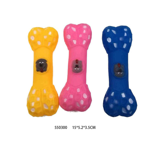 Παιχνίδι σκύλου Latex κόκκαλο - 15x5.2x3.5cm - 12pcs - 550300