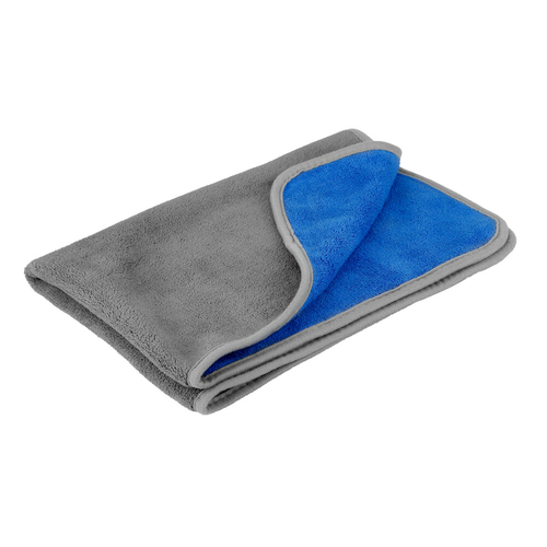 Lampa Πανάκι καθαρισμού Microfibre (Μικροΐνες) Διπλής Όψης Premium (50x70 cm) - Γκρι / Μπλέ 1Τεμ. (L3718.3)