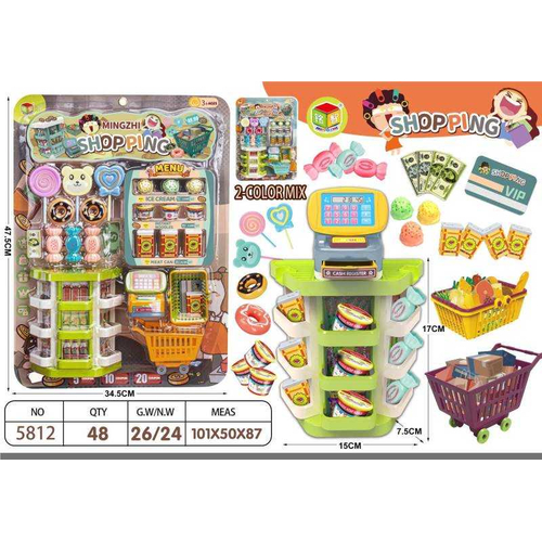 Παιχνίδι Σούπερ Μάρκετ με αξεσουάρ - 5812 - 917254
