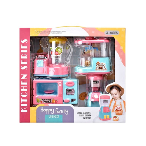 Σετ παιδικές οικιακές συσκευές - 4pcs - 6428 - 917281