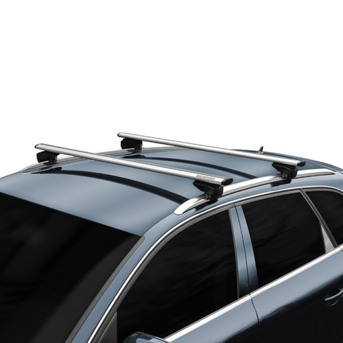 MENABO ΜΠΑΡΕΣ ΟΡΟΦΗΣ ΑΛΟΥΜΙΝΙΟΥ LINCE XL SILVER 135 cm ΣΕ ΑΣΗΜΙ ΧΡΩΜΑ ΓΙΑ Ford Focus III Station Wagon 5 doors 2011>2018 ΜΕ FLUSH RAILS - 2 ΤΕΜ (8880/MB)