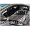 HYUNDAI i20 5D 2020+ - ΣΕΤ ΑΝΕΜΟΘΡΑΥΣΤΕΣ ΑΥΤΟΚΙΝΗΤΟΥ ΑΠΟ ΕΥΚΑΜΠΤΟ ΦΙΜΕ ΠΛΑΣΤΙΚΟ HEKO - 4 ΤΕΜ.