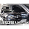 MERCEDES X-KLAS W470 4D 2017+ ΣΕΤ ΑΝΕΜΟΘΡΑΥΣΤΕΣ ΑΥΤΟΚΙΝΗΤΟΥ ΑΠΟ ΕΥΚΑΜΠΤΟ ΦΙΜΕ ΠΛΑΣΤΙΚΟ HEKO - 4 ΤΕΜ.