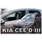 KIA CEED 5D HTB 2017+   ΣΕΤ ΑΝΕΜΟΘΡΑΥΣΤΕΣ ΑΥΤΟΚΙΝΗΤΟΥ ΑΠΟ ΕΥΚΑΜΠΤΟ ΦΙΜΕ ΠΛΑΣΤΙΚΟ HEKO - 4 ΤΕΜ.