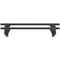 ΣΕΤ ROOF RACK ΜΠΑΡΕΣ ΟΡΟΦΗΣ ΑΛΟΥΜΙΝΙΟΥ DELTA Μ BLACK 123 cm ΣΕ ΜΑΥΡΟ ΧΡΩΜΑ ΜΕ ΚΑΠΑΚΙΑ ΑΚΡΩΝ TYPE G/FP ΓΙΑ ΑΠΛΗ ΟΡΟΦΗ MENABO - 2 ΤΕΜ.