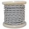 ELVHX - EL338005 | Textile Cable Τwist 2x0.75mm²- ρολλό 10mt – ΓΚΡΙ