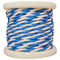 ELVHX - EL338029 | Textile Cable Τwist 2x0.75mm²- ρολλό 10mt –  Γαλάζιο & λευκό έντονο