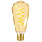 ELVHX - EL825202 | LED FILLAMENT SPIRAL AMBER|ST64 4.8W(>32w) E27|2000k|350lm|{enjoysimplicity}™
