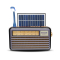 Επαναφορτιζόμενο ραδιόφωνο με ηλιακό πάνελ - MD-521BTS - 865211