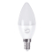 GloboStar® 60010 Λάμπα LED E14 C37 Κεράκι 8W 776lm 260° AC 220-240V IP20 Φ3.7 x Υ10cm Φυσικό Λευκό 4500K - 3 Years Warranty