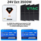 ΦΩΤΟΒΟΛΤΑΙΚΟ ΣΥΣΤΗΜΑ 24V 3500W VEVOR ΥΒΡΙΔΙΚΟ V-TAC ΜΕ ΜΠΑΤΑΡΙΕΣ ΛΙΘΙΟΥ