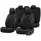 ΚΑΛΥΜΜΑΤΑ ΚΑΘΙΣΜΑΤΩΝ OTOM RUBY 1202 GREY/BLACK ΜΑΥΡΟ/ΓΚΡΙ ΣΚΟΥΡΟ ΛΙΝΟ & ΔΕΡΜΑΤΙΝΗ SETΑΜΙΟ - 1 σετ.
