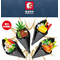 Σετ κατασκευών DIY με τουβλάκια - Sushi - 601407/601410 - 359898